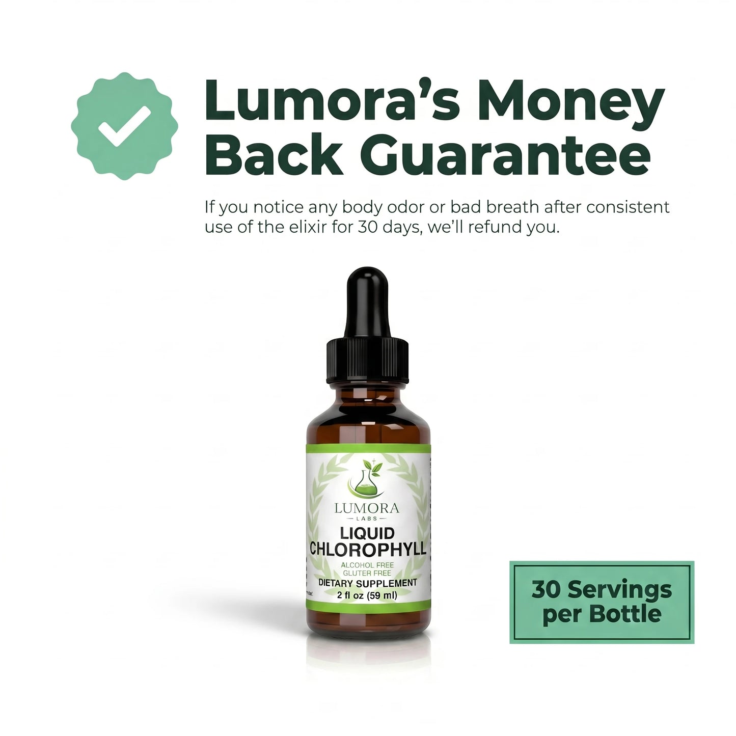 Lumora Elixir No.1 - For Body Odor, Detox and Skin