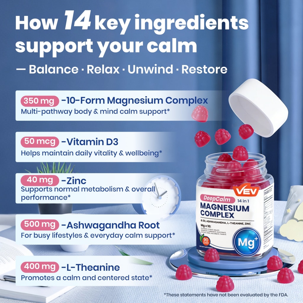 Ultimate Unwind™ : Daily De-Stress Gummy
